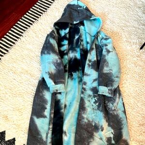 LaLa Hooded Trench Sweatshirt
